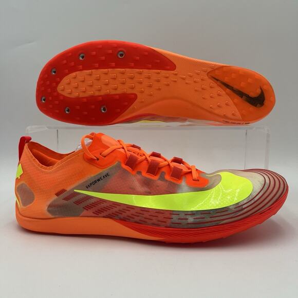 Mens Size 14 Nike Zoom Victory XC 5 Orange Track Cleats AJ0847 801 main image 4